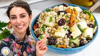 Bored of Salad? MAKE THIS Pearled Barley Salad Instead