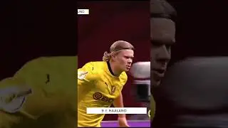 ERLING HAALAND - Showing No Mercy INSANE SOCCER GOAL #shorts