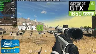 COD Warzone 2.0 (Season 3) | i7 3770 + GTX 1650 SUPER | 1080p | Basic Settings