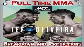 UFC Fight Night 170: Lee vs Oliveira - Breakdown and Predictions
