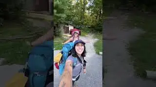 This overnight adventure was so much fun! #northcarolina #blueridgemountains #northcarolinamountains