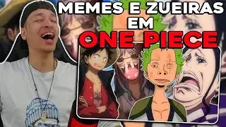 REAGINDO A ONE PIECE 30 MINUTOS DE MEMES E ZUEIRAS