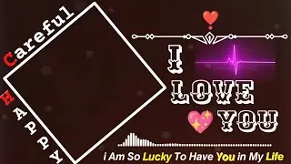 Love Video Editing by Kinemaster || Black Screen Template's || Kinemaster editing || Teach4u