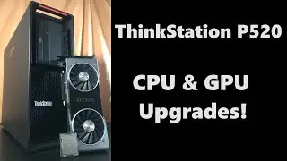 Lenovo ThinkStation P520 Upgraded!  Video Render, Gaming Tests, & Hardware Review!  (2024)