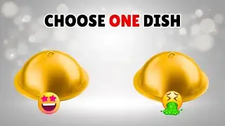 Choose One Dish! GOOD vs BAD 😋 Food Edition! 🍔🥦