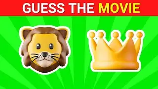 Guess the MOVIE by Emoji Quiz! 🎬 ( Movies Emoji Puzzles)