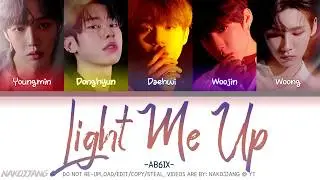 AB6IX (에이비식스) – Light Me Up (Color Coded Lyrics Eng/Rom/Han/가사)