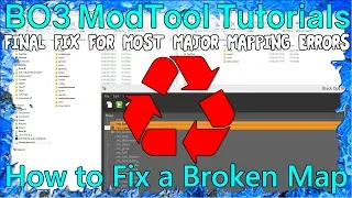 When all else fails - Fix Most Major Mapping Issues Trick Black Ops 3 Custom Zombies Mod Tools