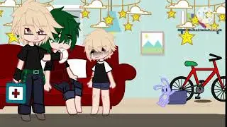 When katsu gets hurt || MHA || bakudeku || bkdk family skit || og ||