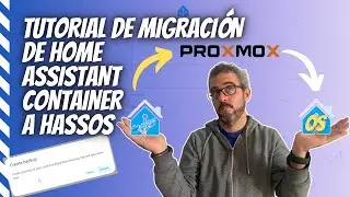 Migra de Home Assistant Docker a OS en ¡¡¡Proxmox!!!