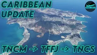 [XP12] Caribbean update island hopping! | Aerobask Epic E1000 | DrishalMAC2