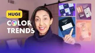 These color palettes will be HUGE in 2024! | UI, Web, Graphic Design