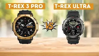 Amazfit T Rex 3 Pro vs Amazfit T Rex Ultra