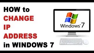 How to change ip address in windows 7