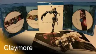 Anime Unboxing - Claymore, The Complete Series, Blu-Ray