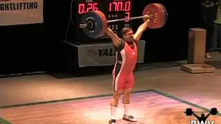 Pete Kelley American Record 170.5kg Snatch