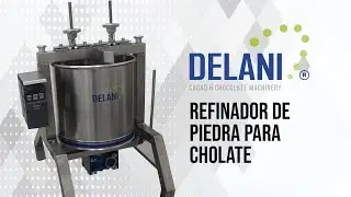 Refinador de piedra para chocolate 