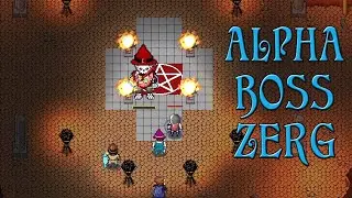 SilverShard Online Alpha Test - Boss Zerg (New Indie Fantasy MMORPG)
