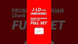 UNBOXING BOR CORDLESS J. LD CHUCK 13MM/3000RPM 