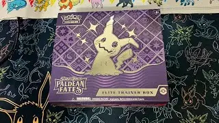 Paldean Fates Elite Trainer Box - Hunt for the Shiny Mew