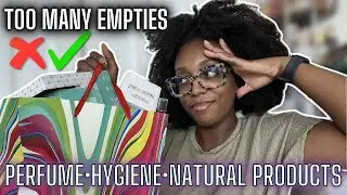 I Finished These Hygiene Products|Perfumes(Full Size + Samples), Natural Products, Feminine Hygiene