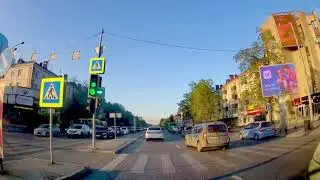 Разворот через двойную сплошную линию разметки