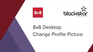 8x8 Desktop - Change Profile Picture