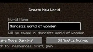 The beauty of a new Minecraft lets play!