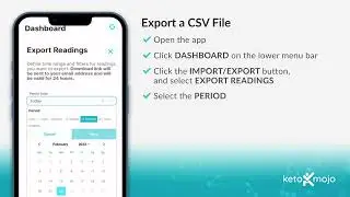 How To Export a CSV File From the MyMojoHealth App