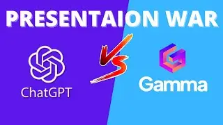 GAMMA.APP vs CHATGPT | BEST AI APPS IN 2024