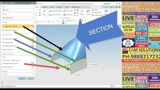 siemens nx 10 Basic Training Tutorial for Beginner |section|surfacing tutorial | cam solutions