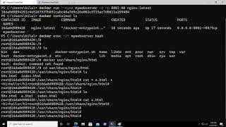Interact with container - Intro to Docker - Part 6 - Urdu/Hindi