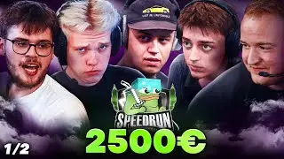 BEST OF MINECRAFT peepoSprint 2.500€ SPEEDRUN TURNIER mit @papaplatte @nooreax @Chaosflo44 1/2