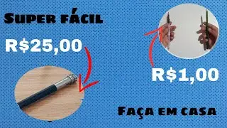 COMO FAZER EXTENSOR DE LÁPIS//SUPER FÁCIL