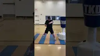 Finding your front stance.
