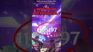 HOW TO DO BIG PHYSICAL DAMAGE TO NEW END GAME BOSS IN GENSHIN IMPACT 