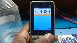 E Techie e7i imei change code || E techi e7 invalid sim solution