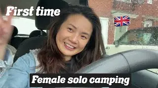 Solo camping - first time 一個女人第一次獨自露營 - [subs] 🇬🇧