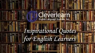 Inspirational Quotes for English Learners