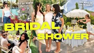 Throwing Ashley a SURPRISE BRIDAL SHOWER!!! 💍🕊️