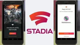 Setting My Google Stadia Account So I'm Ready To Play Some Games When  My Controller Gets Delivered