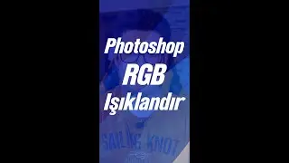 Photoshop Tek Tıkla Profil Fotoğraflarına RGB Işık Efekti Yap
