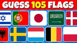Guess The Flag Quiz 🚩 |  Easy, Medium, Hard, IMPOSSIBLE🥶🌍