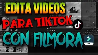 COMO EDITAR VIDEOS PARA TIKTOK EN FILMORA!!  FACIL 2022!!