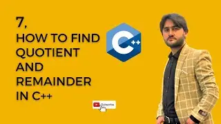 c++ program to find quotient and remainder How to Find Quotient How To Find Remainder C Programming