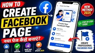 How To Create Facebook Page (Android & iPhone) I Facebook Page Kaise Banaye #HowToMake I Taha Tech
