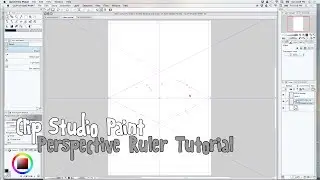 Intro to Clip Studio Paint Perspective Rulers