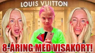 8-ÅRING HAR TAGIT MITT VISA KORT!