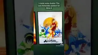 Sims 4 CC | Avatar TLA Posters