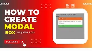 How to Create a Modal Box with HTML, CSS, and JS